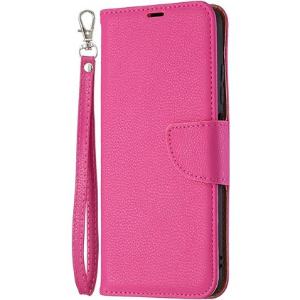 Mobigear Excellent Housse POCO M3 Pro Etui Porte-Monnaie - Magenta