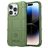 Mobigear Rugged Shield Coque iPhone 15 Pro Coque arrière en TPU Souple Anti-Chocs - Vert