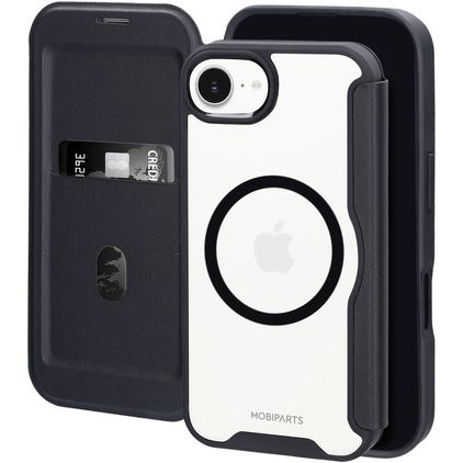 Mobiparts Shield Line Housse iPhone 17e MagSafe Etui - Noir