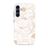 MIO Samsung Galaxy A16 MagSafe Plastique rigide Coque arrière - White Roses