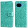 Mobigear Sunflower Housse Google Pixel 10a Etui Porte-Monnaie - Vert