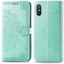 Mobigear Mandala Housse Xiaomi Redmi 9A Etui Porte-Monnaie - Turquoise