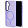 Mobiparts Hardcover Samsung Galaxy S25 MagSafe Plastique rigide Coque arrière - Satin Lila