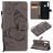 Mobigear Butterfly Housse Huawei Y6p Etui Porte-Monnaie - Gris