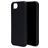 Mobiparts iPhone 16e Silicone Coque arrière - Noir