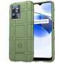 Mobigear Rugged Shield Coque Realme C35 Coque arrière en TPU Souple Anti-Chocs - Vert