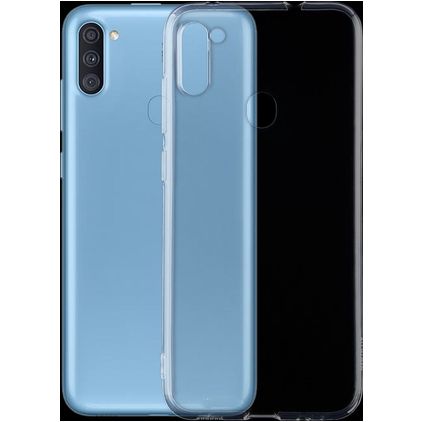 Mobigear Ultra Thin Coque Transparente Samsung Galaxy A11 Coque arrière en TPU Souple Extra-fin - Transparent