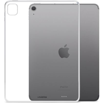 Mobilize Gelly Case Coque iPad Air 11 Pouces (2025) Coque arrière en en TPU Souple - Transparent
