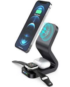 Mobigear Power base Station de recharge Sans fil Qi 15W 2A - Noir