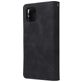Mobigear Zipper Housse Samsung Galaxy Note 10 Lite Etui Porte-Monnaie - Noir