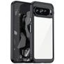 Mobigear Crystal Google Pixel 9 Pro Plastique rigide Coque arrière - Noir