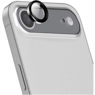 Mobigear Single Lens iPhone Air Verre trempé Protection Objectif Caméra - Compatible Coque - Noir