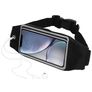 Mobiparts Comfort Fit Belt Brassard Téléphone iPhone XR Ceinture Coque de Sport en Neoprène - Noir