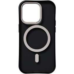 Nudient Form Coque iPhone 14 Pro MagSafe Coque arrière Rigide Anti-Chocs - Ink Black