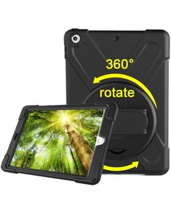 Mobigear SureGrip XGuard Coque iPad 6 (2018) Coque arrière en Plastique rigide,Silicone + Support Amovible - Noir