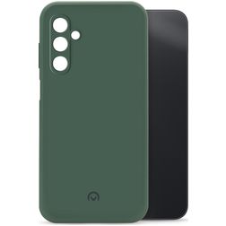 Mobilize Rubber Gelly Coque Samsung Galaxy A14 Coque arrière en TPU Souple - Matt Green
