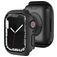 Mobigear Colors Coque Apple Watch - 45 mm Thin Coque Rigide - Noir