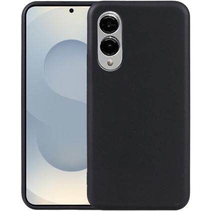 Mobigear Basics Coque Samsung Galaxy S25 Edge Coque arrière Rigide - Noir