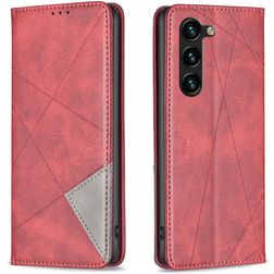 Mobigear Rhombus Slim Housse Samsung Galaxy S25 Plus Etui - Rouge