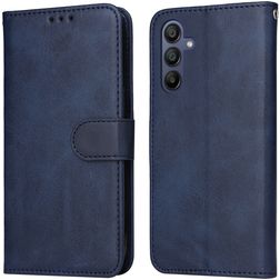 Mobigear Wallet Housse Samsung Galaxy A16 Etui Porte-Monnaie - Bleu
