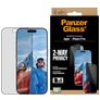 PanzerGlass Ultra-Wide Fit Privacy iPhone 17 Pro Verre trempé Protection d'écran Confidentialité - Compatible Coque - Noir