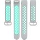 Mobigear Sport Plus Buckle Bracelet Silicone Fitbit Charge 3 Fermeture boucle ardillon - Gris / Turquoise