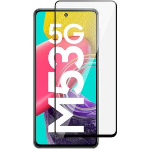 Mobigear Premium Samsung Galaxy M53 Verre trempé Protection d'écran - Compatible Coque - Noir