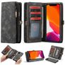 Caseme 008 Housse iPhone 11 Pro Etui avec Coque Détachable Porte-Monnaie - Noir