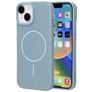 Mobiparts Slim Line Coque iPhone 15 MagSafe Coque arrière Rigide - Sage Green