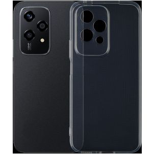 Mobigear Ultra Thin Coque Transparente HONOR 200 Lite Coque arrière en TPU Souple Extra-fin - Transparent