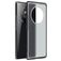Mobigear Shockproof Coque HONOR Magic 4 Pro Coque arrière Rigide Anti-Chocs - Noir