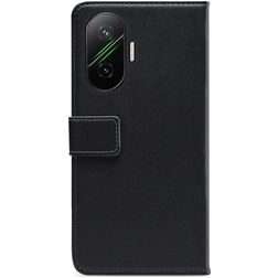 Mobilize Classic Gelly Wallet POCO F7 Étui Portefeuille - Noir