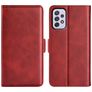 Mobigear Slim Magnet Housse Samsung Galaxy A73 Etui Porte-Monnaie - Rouge