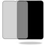 Mobilize iPad Mini 7 (2024) Verre trempé Protection d'écran Confidentialité - Compatible Coque - Noir