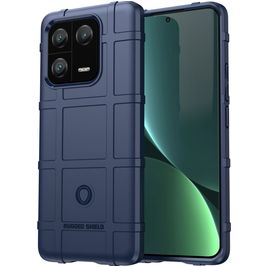 Mobigear Rugged Shield Coque Xiaomi 13 Pro Coque arrière en TPU Souple Anti-Chocs - Bleu