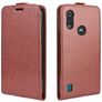 Mobigear Motorola Moto E6s (2020) Étui à rabat - Marron