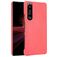 Mobigear Croco Coque Sony Xperia 1 III Coque arrière Rigide - Rouge