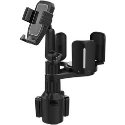 Mobigear Cupholder Support Voiture Porte-gobelet Pince Universel - Noir