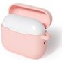Mobigear Colors Coque Apple AirPods Pro 3 en Silicone Souple - Rose