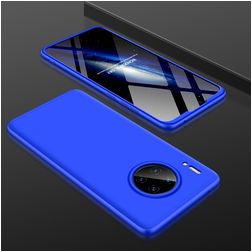 Mobigear TriGuard Coque Huawei Mate 30 Coque arrière Rigide - Bleu