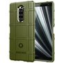 Mobigear Rugged Shield Sony Xperia 1 TPU souple Coque arrière Antichoc - Vert