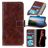 Mobigear Basic Housse POCO F4 Etui Porte-Monnaie - Marron