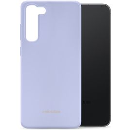Mobilize Rubber Gelly Coque Samsung Galaxy S23 Plus Coque arrière en TPU Souple - Pastel Purple