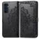 Mobigear Mandala Housse Samsung Galaxy A16 Etui Porte-Monnaie - Noir