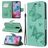 Mobigear Butterfly Housse Xiaomi Redmi 8 Etui Porte-Monnaie - Turquoise
