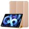 Mobigear Tri-Fold Gel iPad Air 4 (2020) TPU / Similicuir Étui - Or