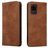Mobigear Retro Slim Housse Samsung Galaxy S20 Ultra Etui Porte-Monnaie - Marron