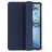 Decoded Textured Slim iPad Air 13 pouces (2024) Silicone souple Étui - Navy Peony