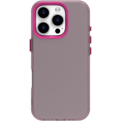 Mobigear Crystal Coque iPhone 16 Pro Max Coque arrière Rigide - Rouge