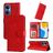 Mobigear Sunflower HONOR X7 Étui Portefeuille - Rouge